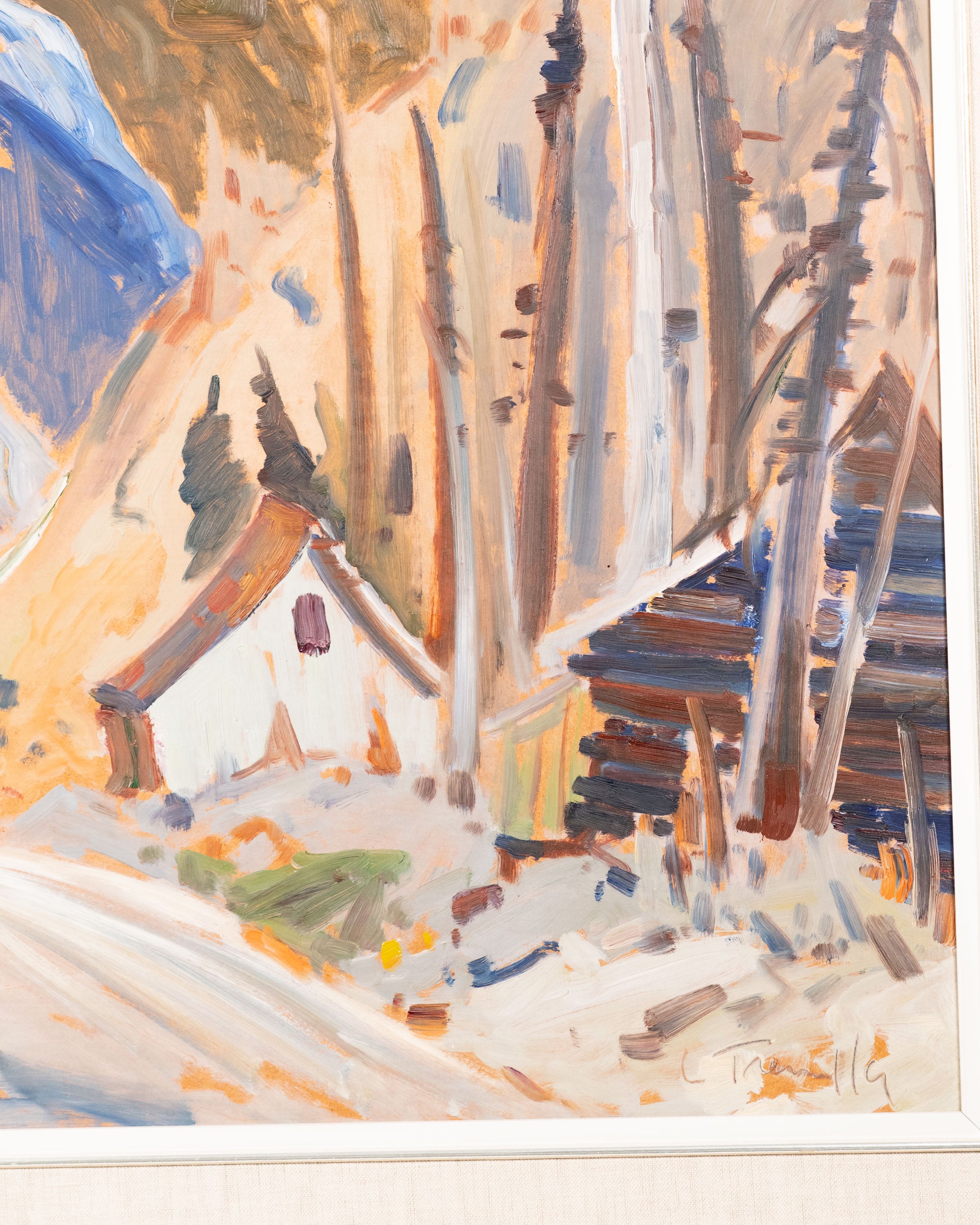 Huile Entrée des Monts - Louis Tremblay