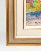 Huile sur toile de lin « Le Voilier » – Armand Tatossian