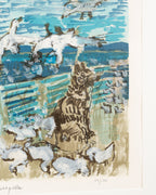 Sérigraphie Bord de l'eau - Jean-Paul Riopelle