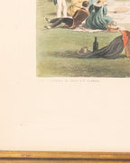 Gravure des Chutes Montmorency – James Pattison Cockburn, circa 1920