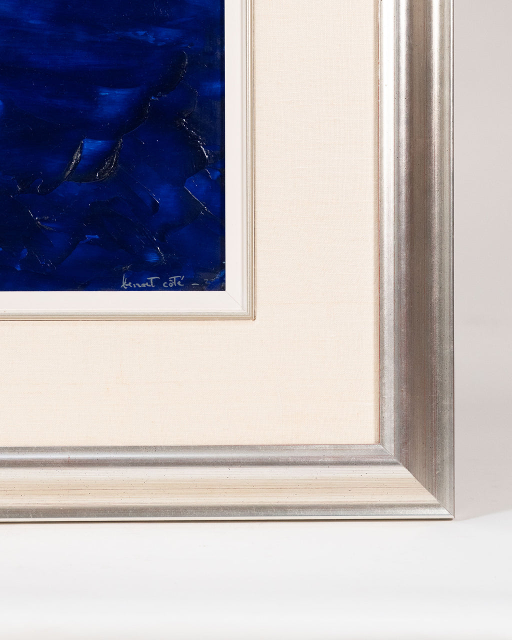 Huile sur toile « Envolée bleue » – Benoît Côté