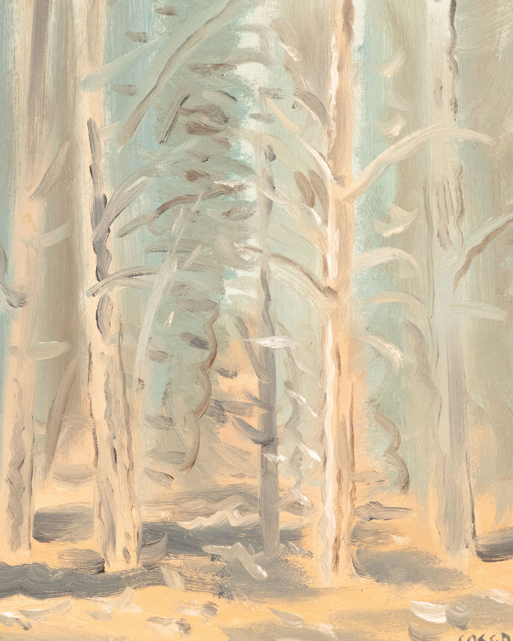 Huile sur toile – Forêt vierge – Stanley Cosgrove