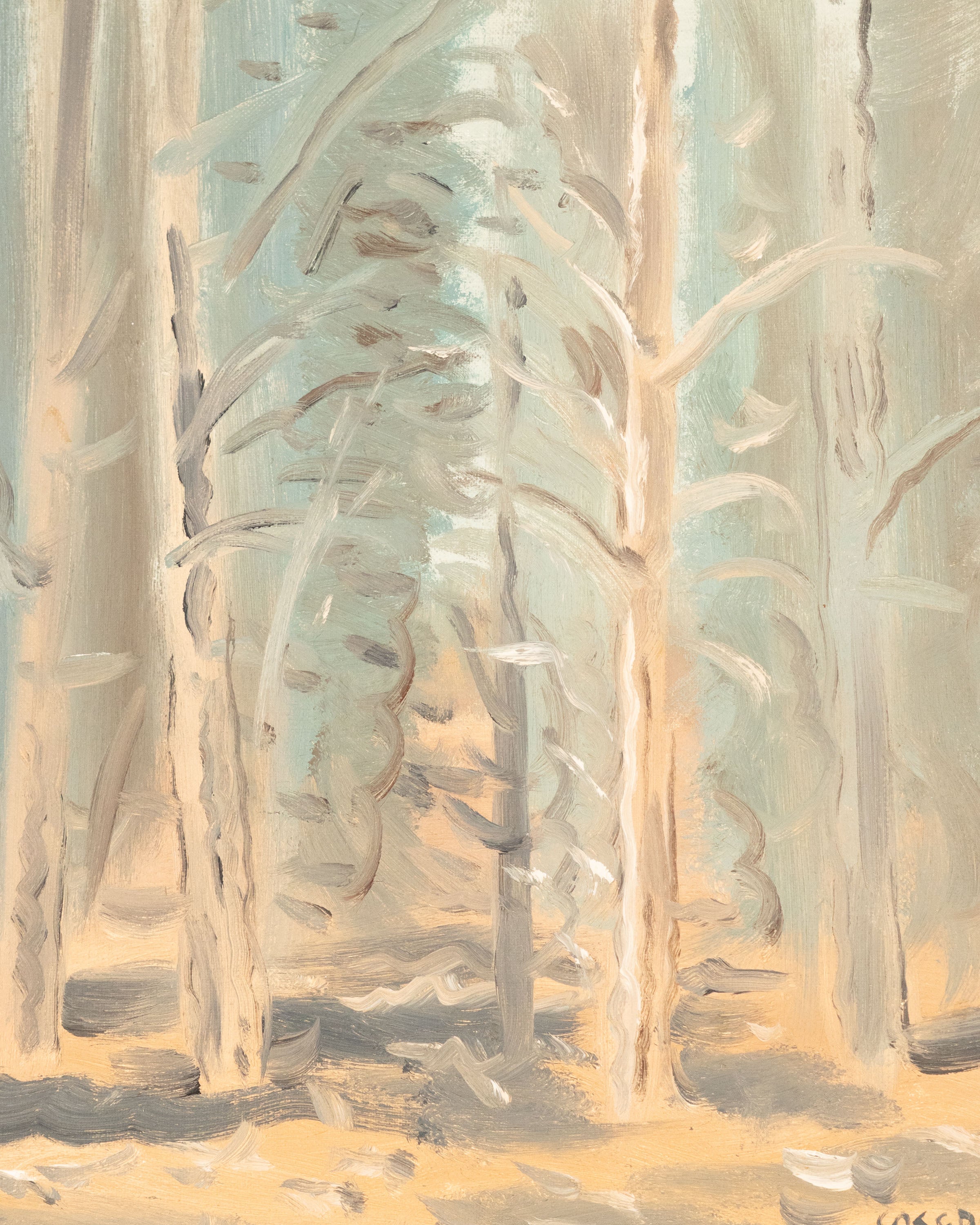 Huile sur toile – Forêt vierge – Stanley Cosgrove