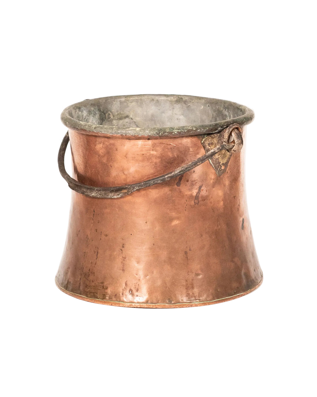 Cache-pot en cuivre forgé - circa 1920