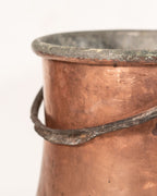 Cache-pot en cuivre forgé - circa 1920