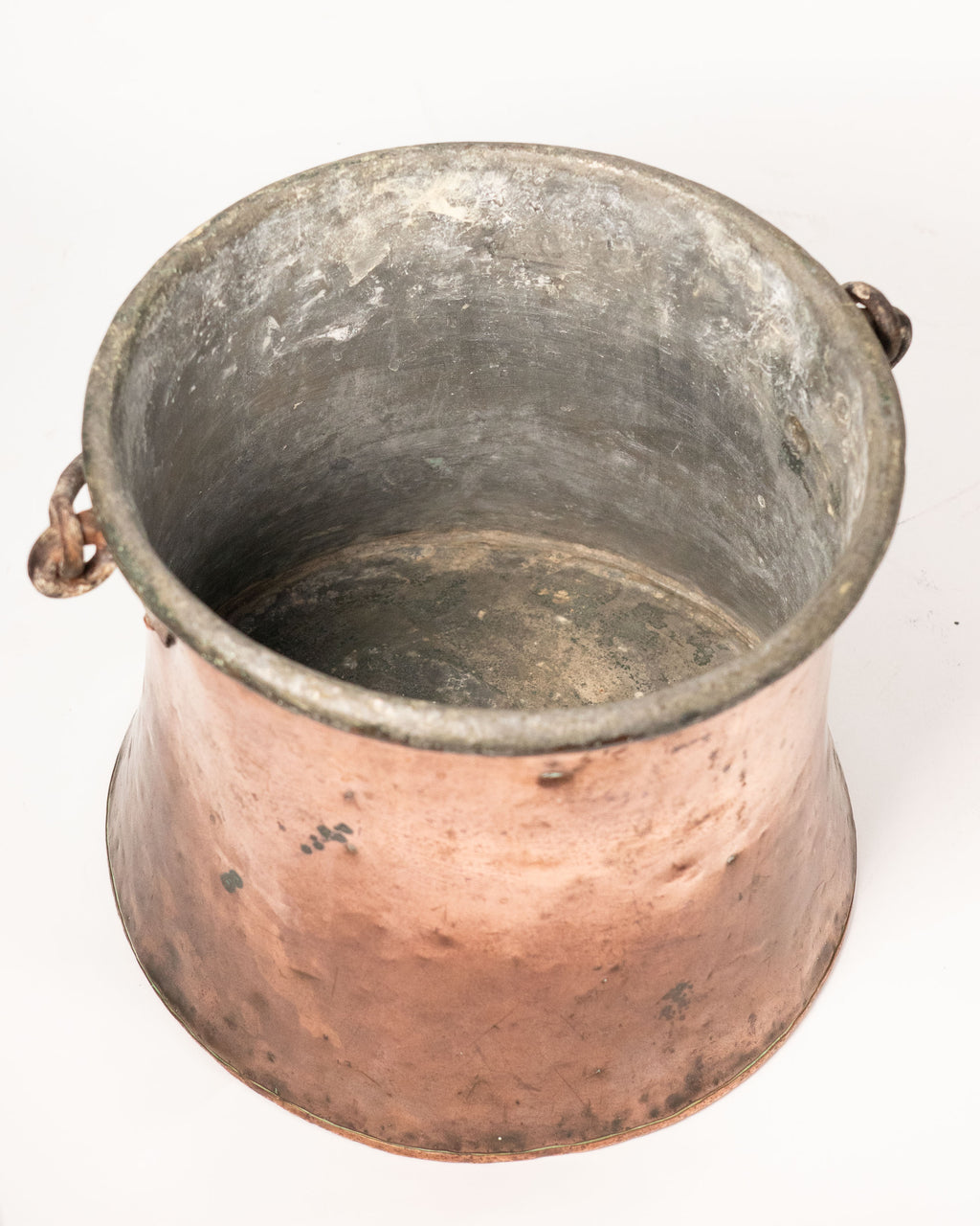 Cache-pot en cuivre forgé - circa 1920