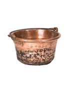 Cache-pot en cuivre riveté - circa 1920