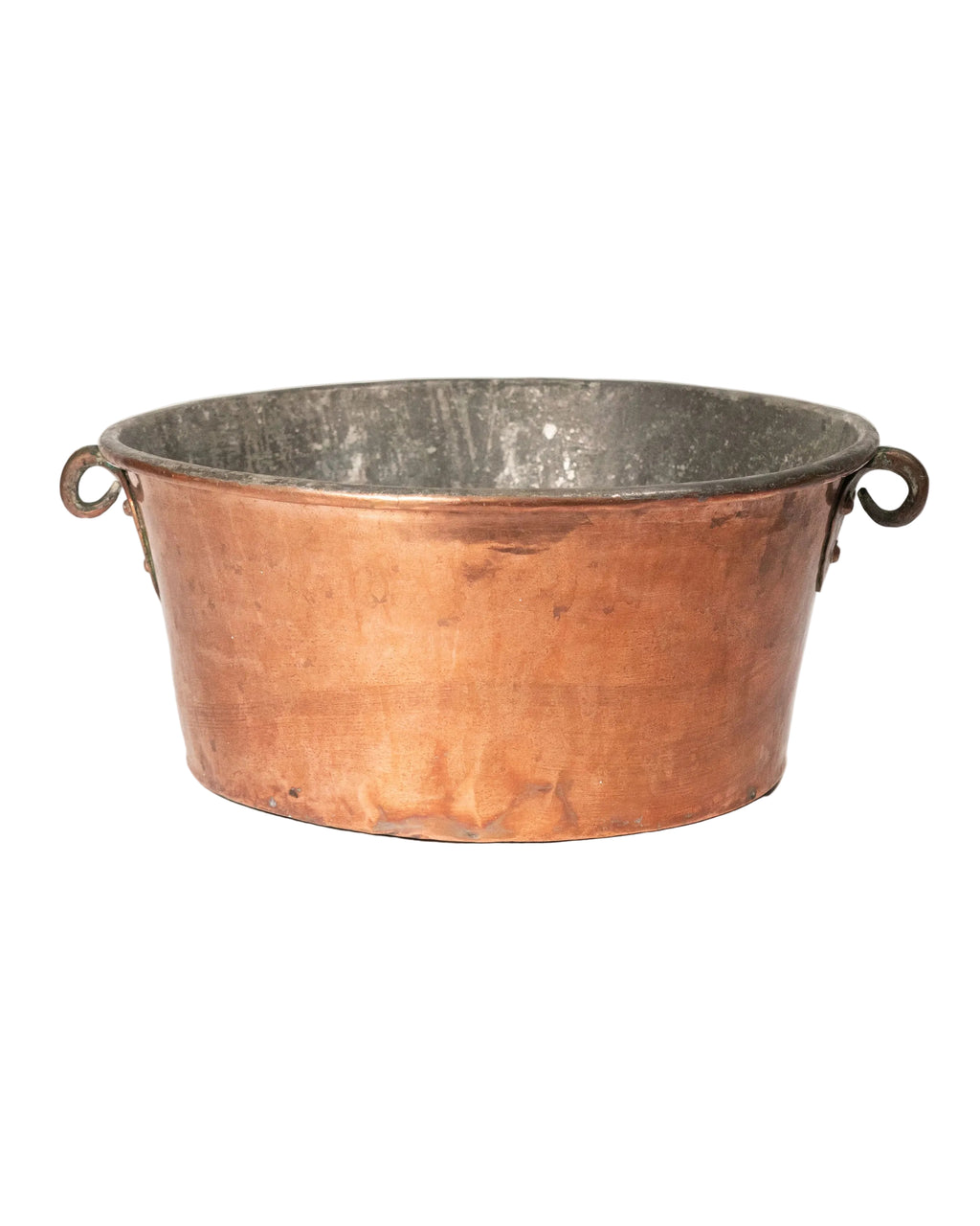Grand cache-pot en cuivre martelé - Circa 1920