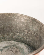 Grand cache-pot en cuivre martelé - Circa 1920