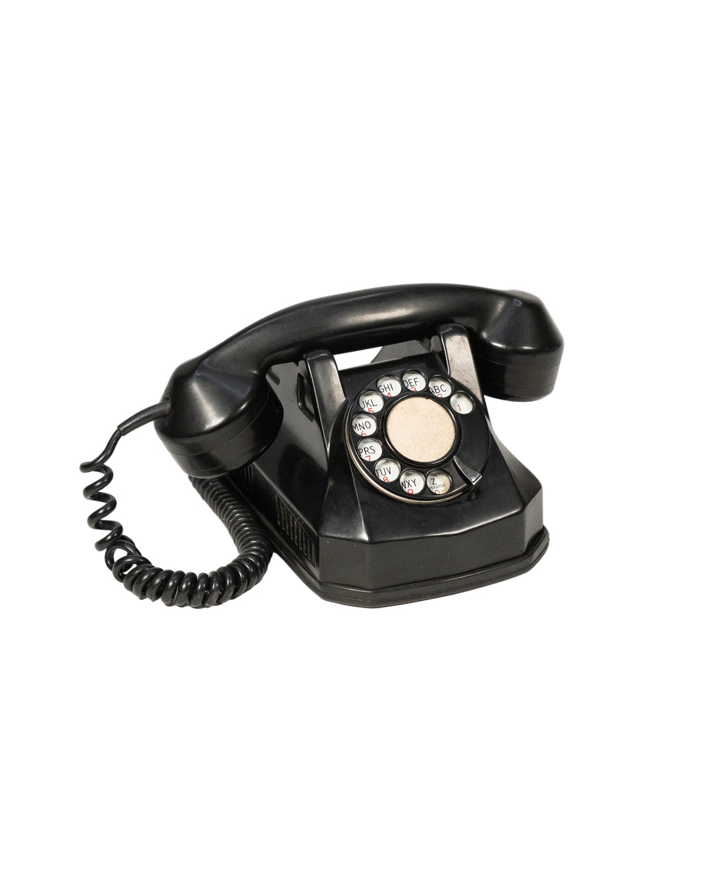 Téléphone à roulette ancien - circa 1940