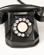 Téléphone à roulette ancien - circa 1940