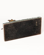 Vide-poche "escargots" en bronze et marbre - vers 1900