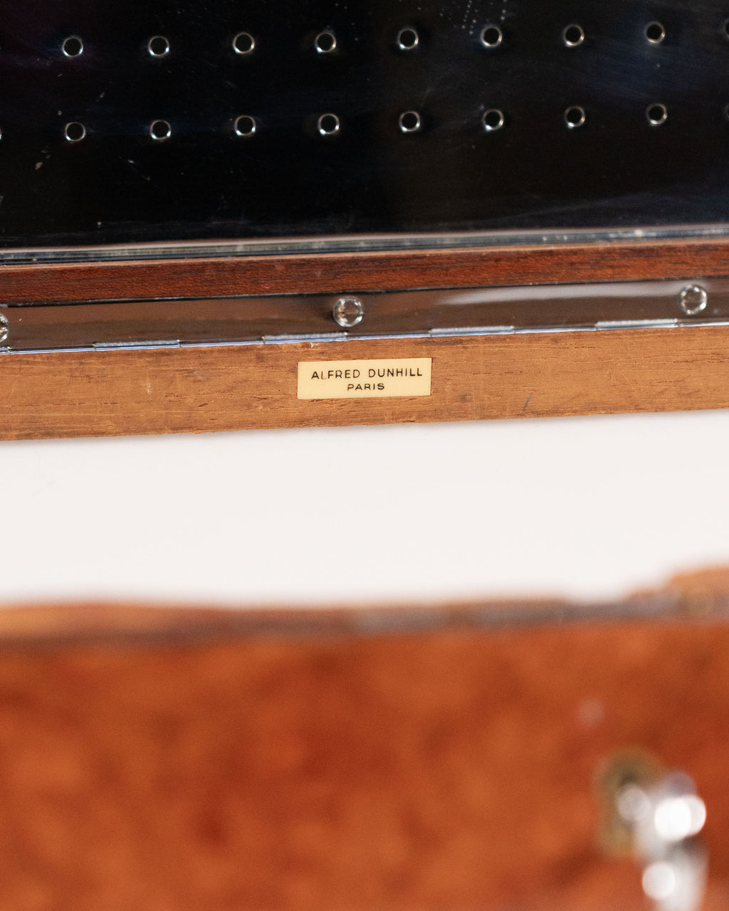 Humidor Dunhill Paris en loupe de noyer - circa 1930
