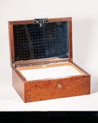 Humidor Dunhill Paris en loupe de noyer - circa 1930