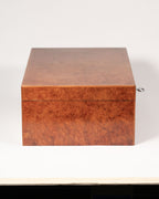 Humidor Dunhill Paris en loupe de noyer - circa 1930