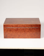Humidor Dunhill Paris en loupe de noyer - circa 1930