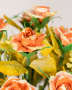 Bouquet floral en porcelaine - circa 1960
