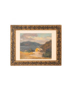 Pastel Chalet à Tadoussac, vers 1900 - Charles Huot