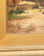 Huile Campagne écossaise, circa 1880 - George Whitton Johnstone