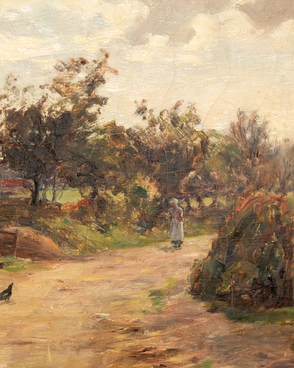 Huile Campagne écossaise, circa 1880 - George Whitton Johnstone