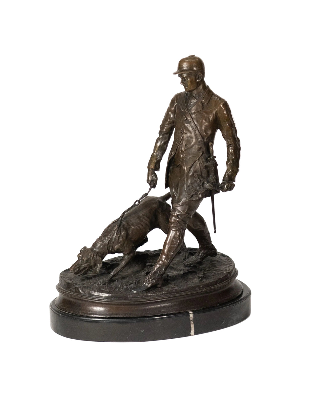 Bronze « Le Valet de limier » - Pierre-Jules Mêne, c. 1910