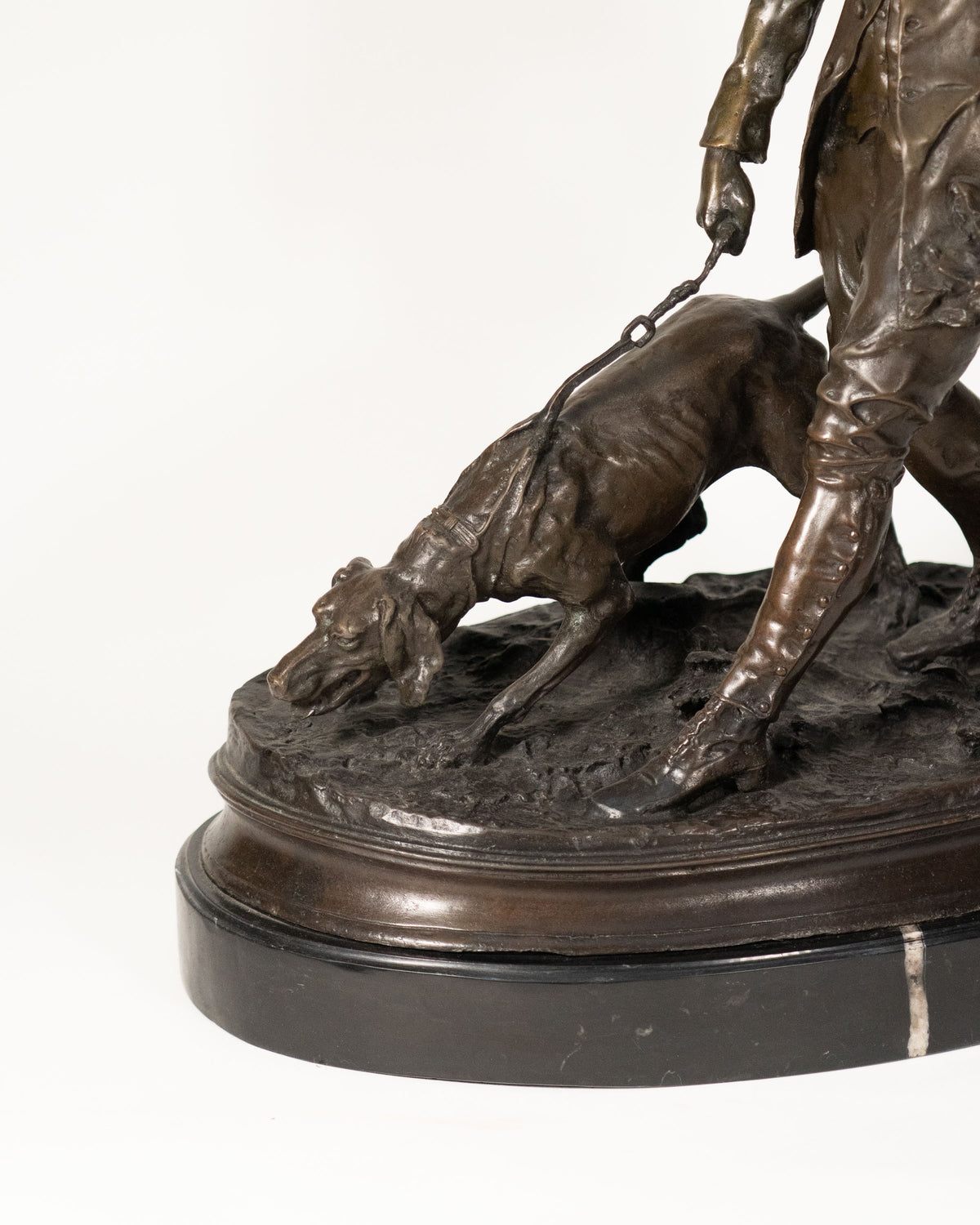 Bronze « Le Valet de limier » - Pierre-Jules Mêne, c. 1910