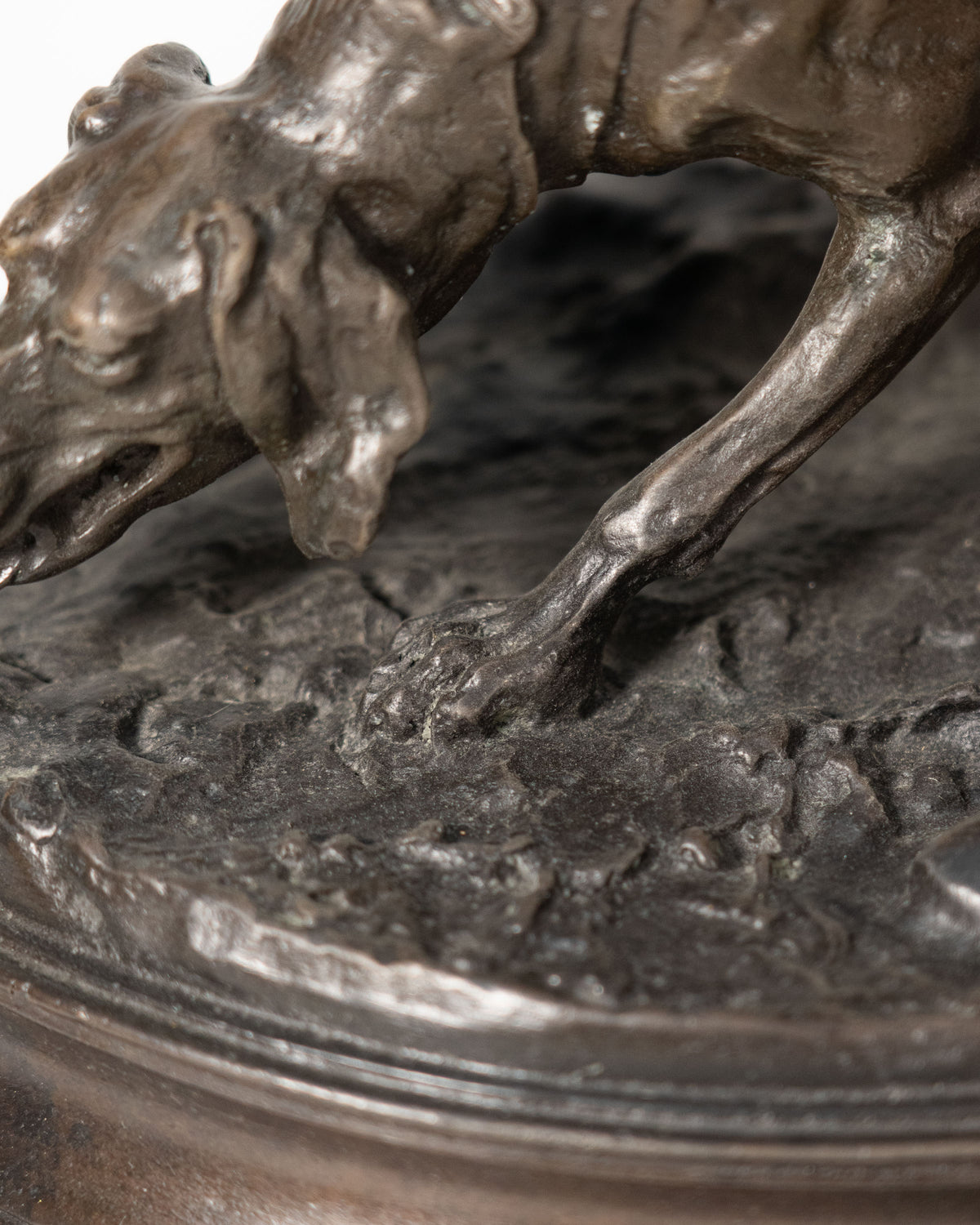 Bronze « Le Valet de limier » - Pierre-Jules Mêne, c. 1910