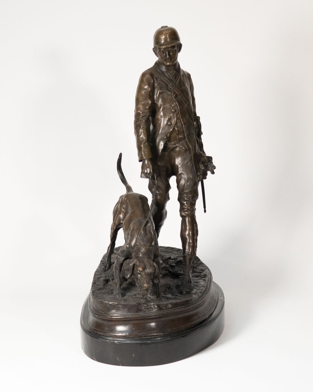 Bronze « Le Valet de limier » - Pierre-Jules Mêne, c. 1910