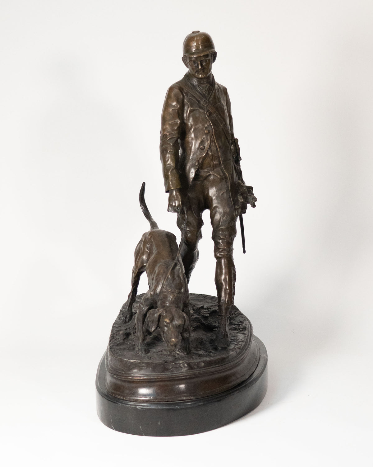 Bronze « Le Valet de limier » - Pierre-Jules Mêne, c. 1910