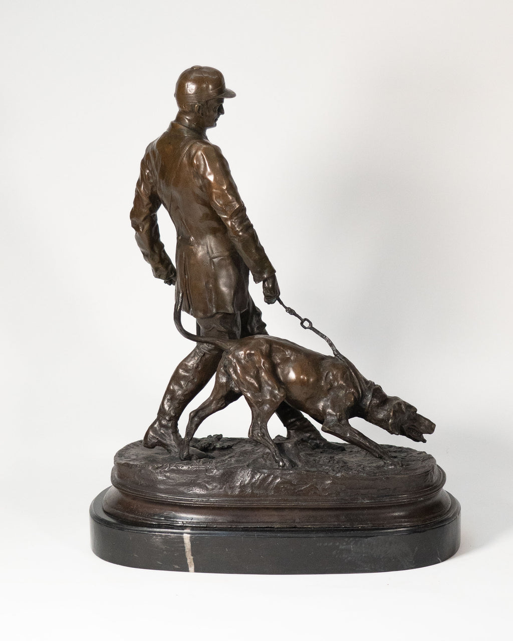 Bronze « Le Valet de limier » - Pierre-Jules Mêne, c. 1910