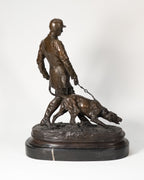 Bronze « Le Valet de limier » - Pierre-Jules Mêne, c. 1910