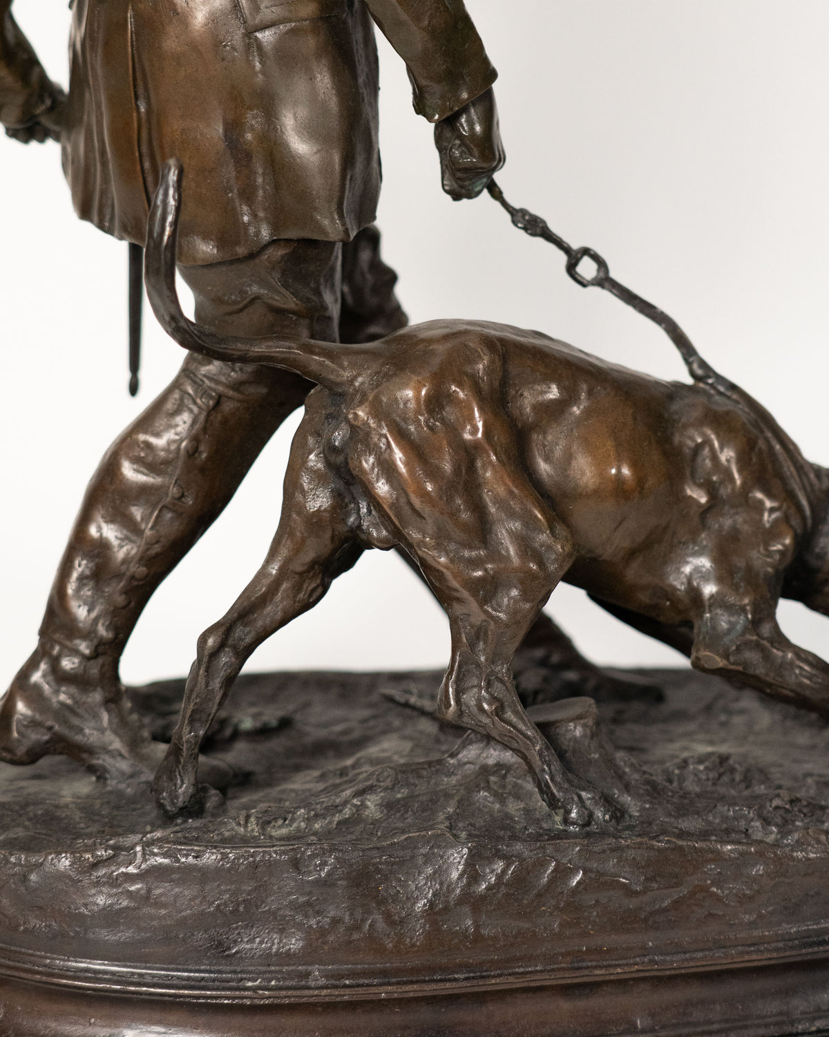 Bronze « Le Valet de limier » - Pierre-Jules Mêne, c. 1910