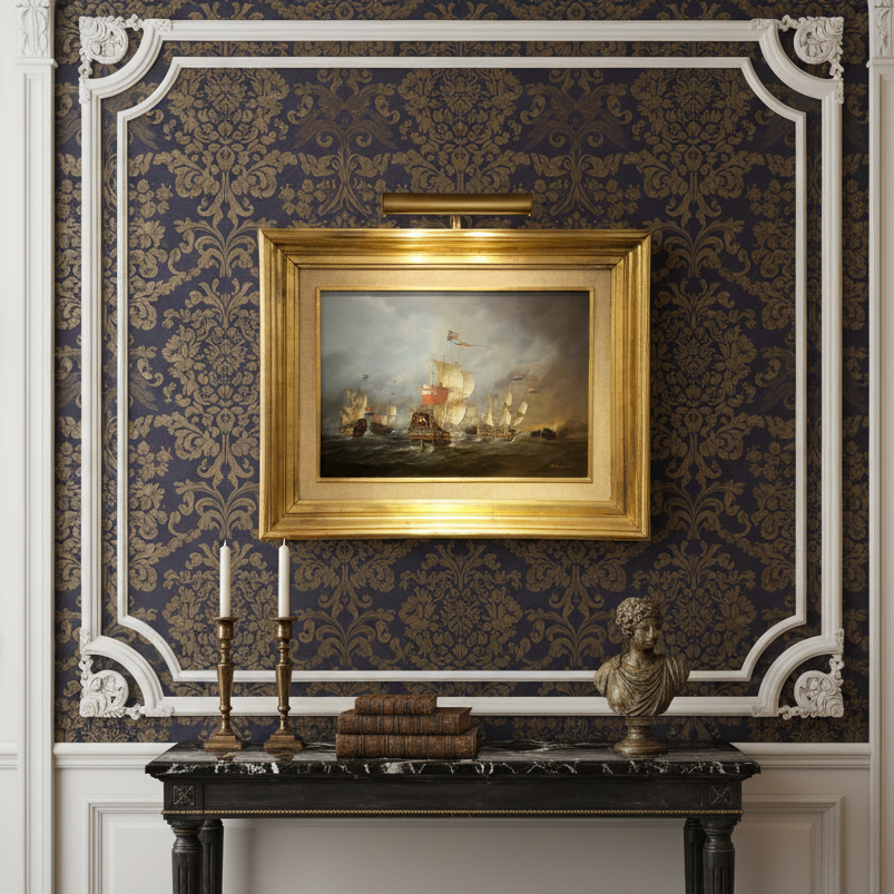 The Four Days Battle by Abraham Levy Lima